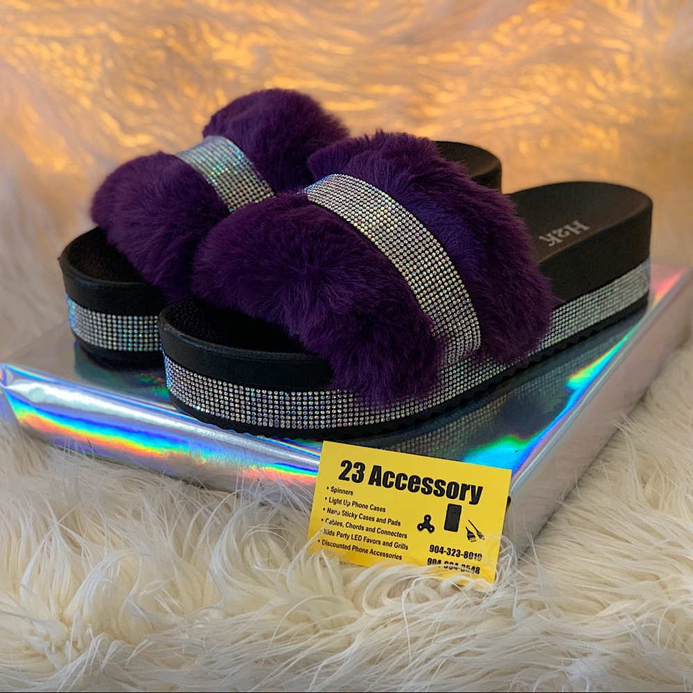 Furry Slides (Purple)